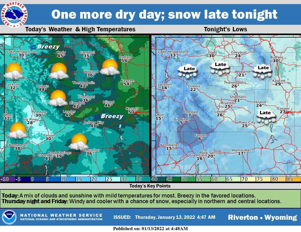 Increasing Clouds with a High Near 40