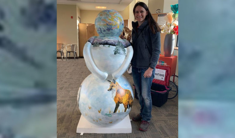 Snowman Stroll Ribbon Cutting Set for Saturday