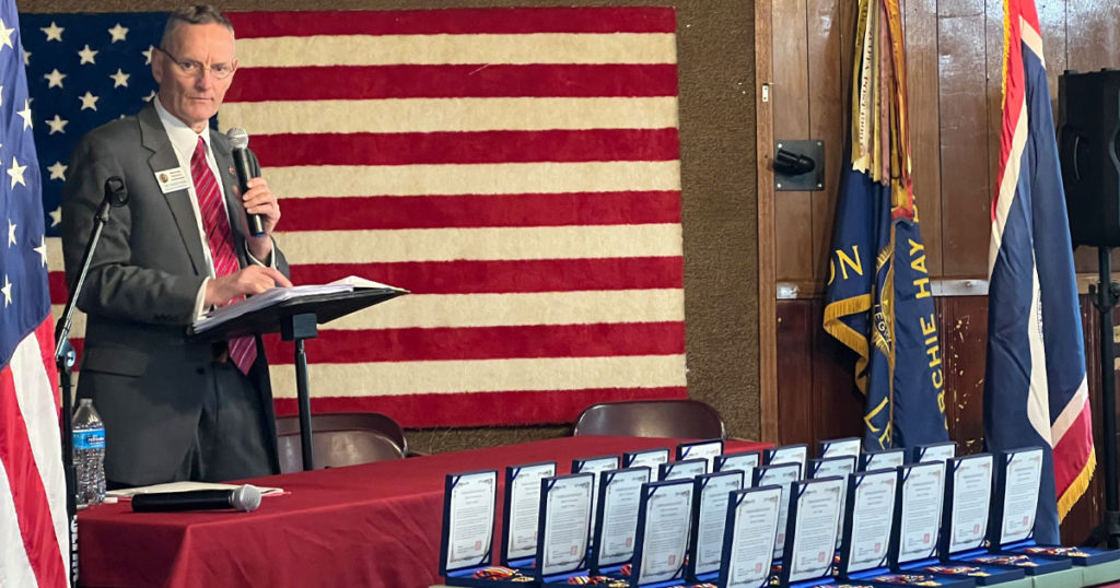 Local Korean War Veterans, Families Honored in  Peace Medal Ceremony