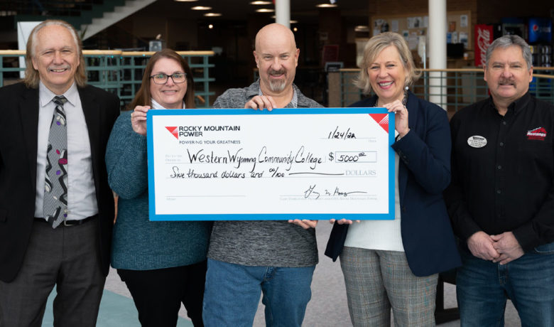 Rocky Mountain Power Donates to College Powerline Technology Program