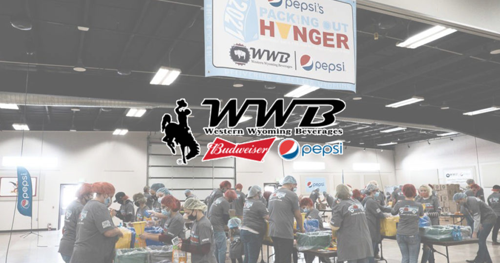 Western Wyoming Beverages Helps ‘Pack Out Hunger’ Over the Holidays