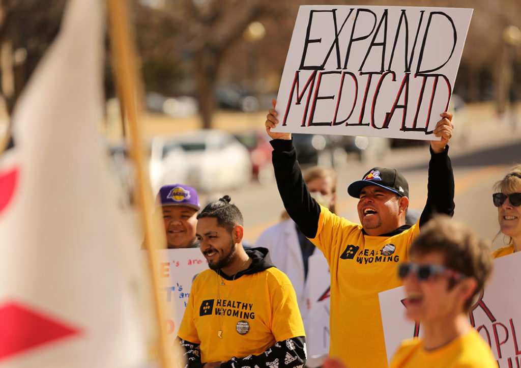 PHOTOS: Wyomingites Rally at Capitol in Support of Medicaid Expansion