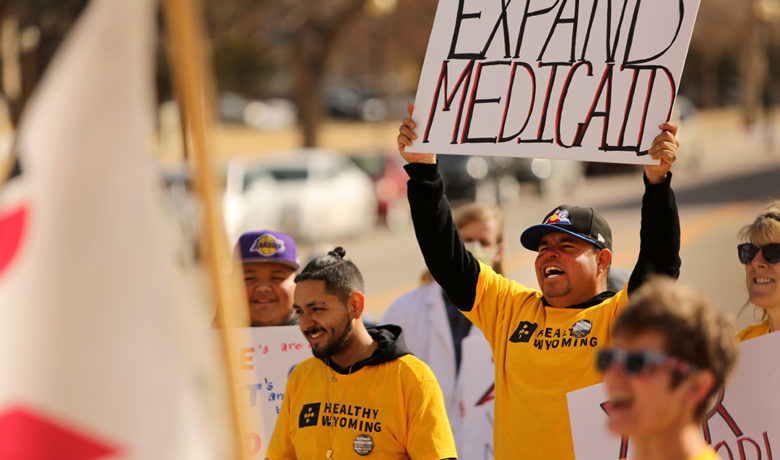 PHOTOS: Wyomingites Rally at Capitol in Support of Medicaid Expansion