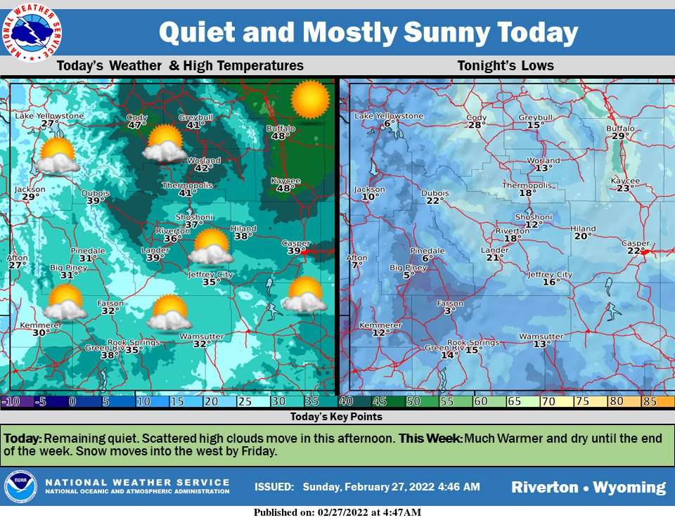 Increasing Clouds with a High Near 35