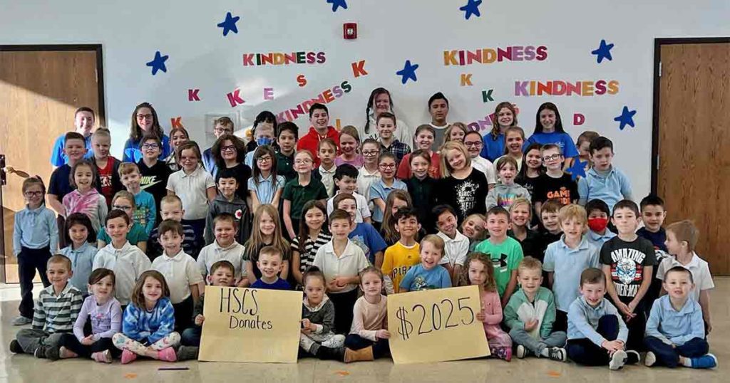 Holy Spirit Catholic School Raises over $2,000 for Make-A-Wish