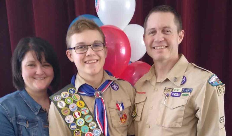 Local Boy Scout Earns Eagle Scout after Completing Landscaping Project