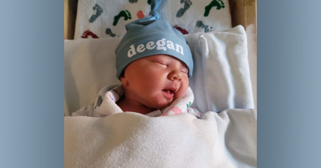 Birth Announcements: Deegan James Coon
