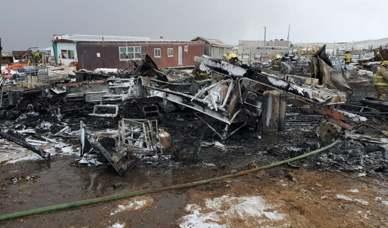 Fire Near Jamestown Causes Substantial Damage