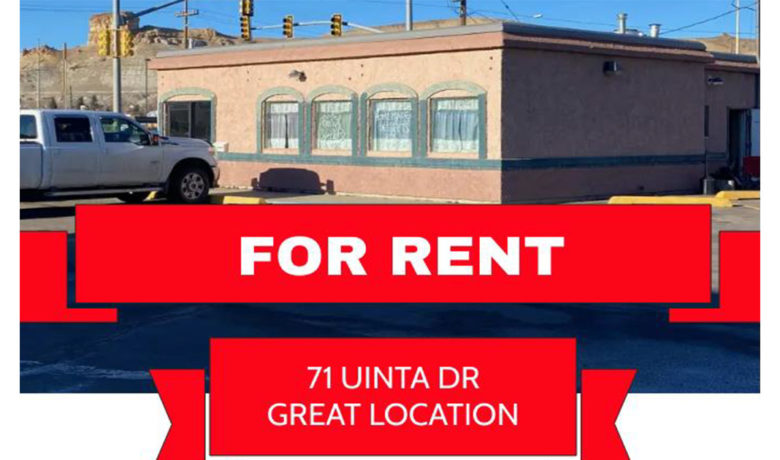 FOR RENT– 71 Uinta Dr. in Green River