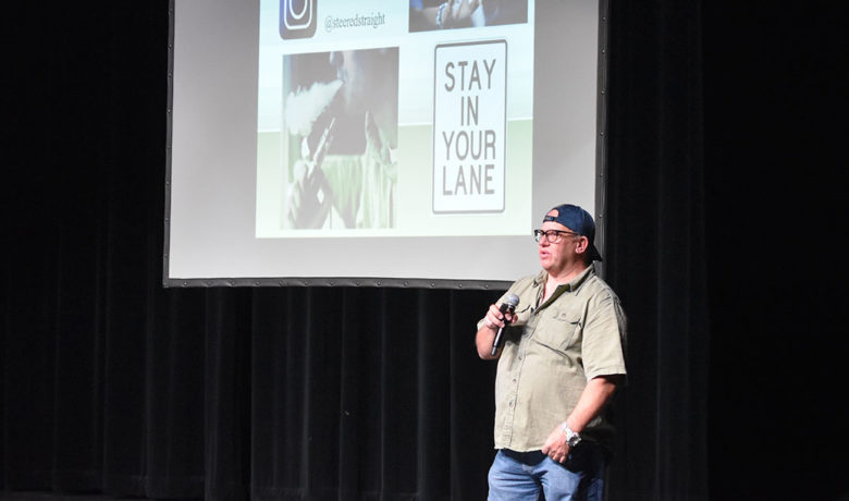 Prevention Speaker Talks to Sweetwater County Students