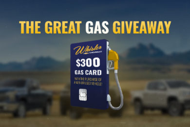 Find New Roads With The Great Gas Giveaway From Whisler Chevrolet