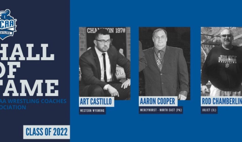 Castillo Selected to NJCAA Wrestling Coaches Association Hall of Fame