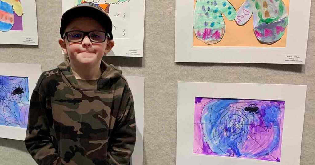 Desert View and Farson/Eden Students Art on Display at CFAC