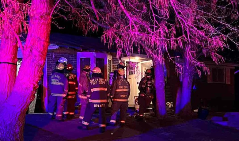 No One Injured in Green River House Fire Saturday Morning