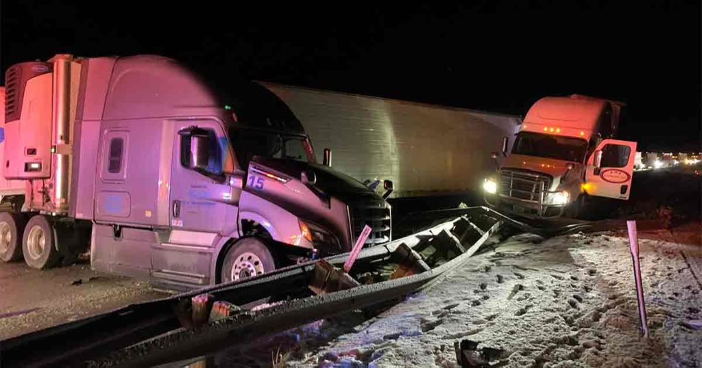 PHOTOS: One Person Injured in Multi-Vehicle Pileup near Evanston