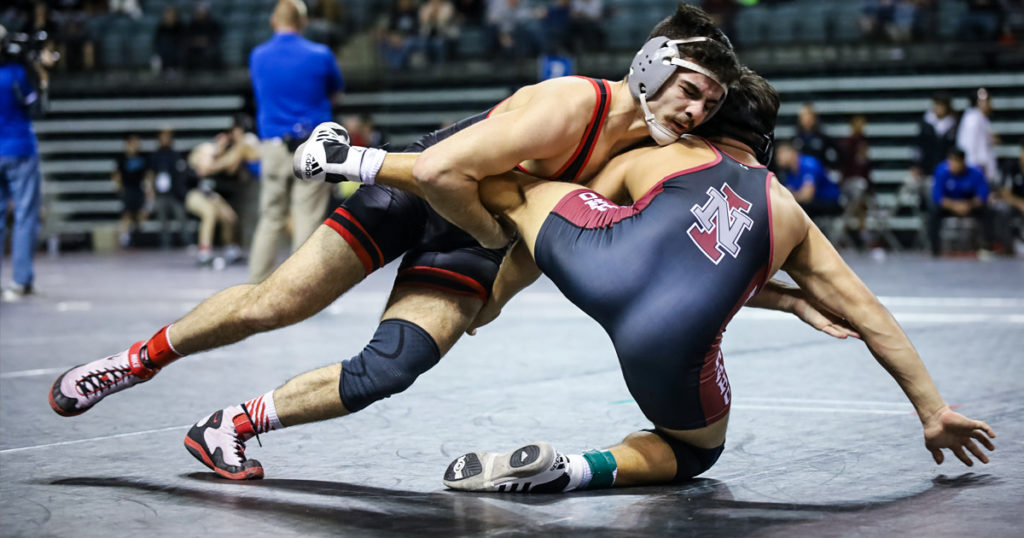 Eight Mustangs Headed to Quarterfinals in NJCAA Wrestling Championships