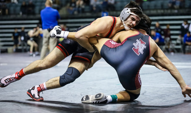 Eight Mustangs Headed to Quarterfinals in NJCAA Wrestling Championships