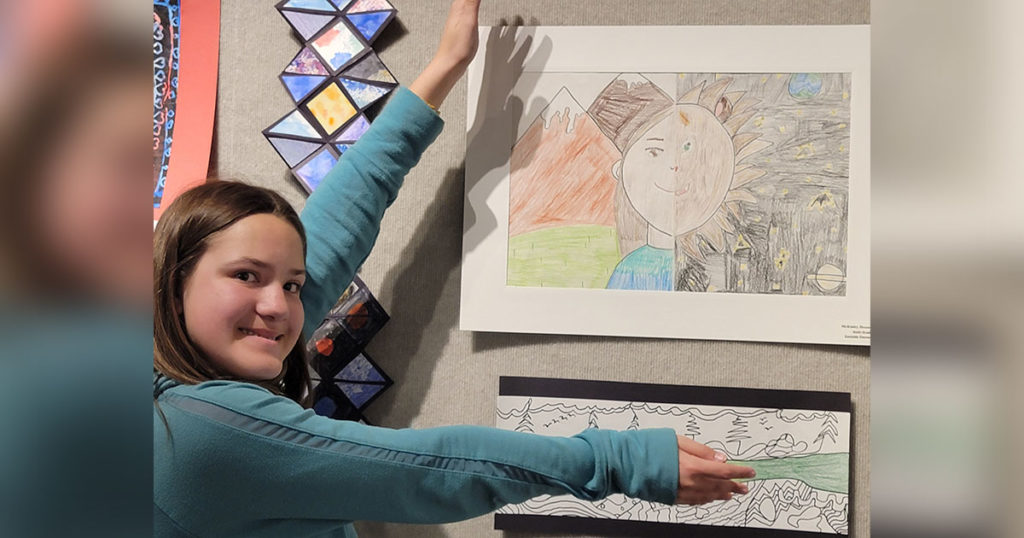 Eastside Elementary Students Show Off Artwork at CFAC