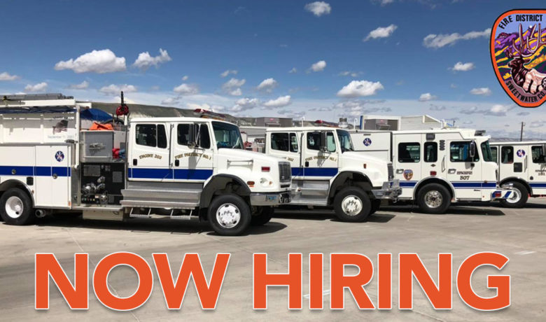 SCFD#1 Now Hiring Seasonal Firefighters