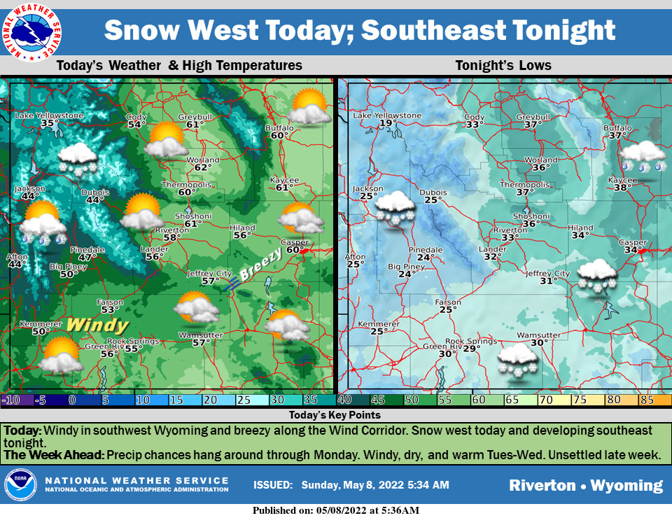 Increasing Clouds with a High Near 55