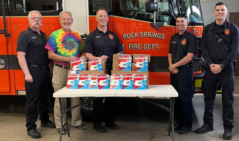 Lauren Project Donates Carbon Monoxide Detectors to RSFD