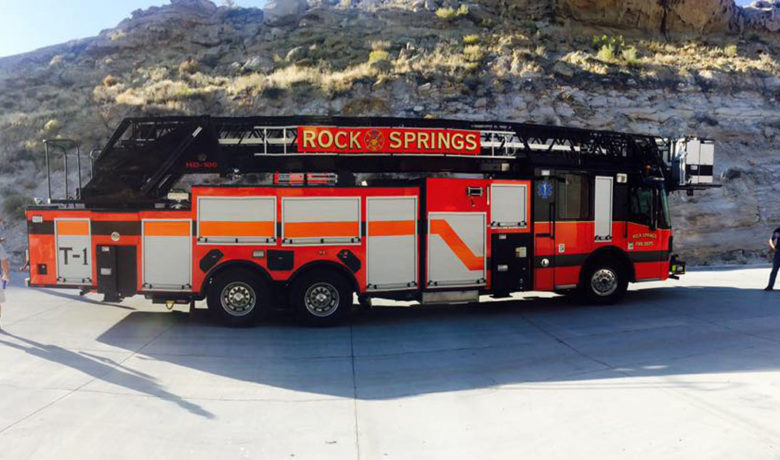 Rock Spring Fire Department Responds to Call in Skyline Village