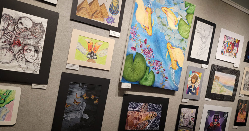 Exhibit, Reception to Feature High School Artists
