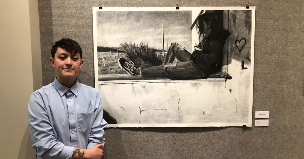 Art Students Receive Awards During Ceremony at Western  ￼￼