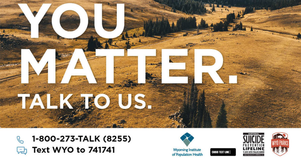 Wyoming Unveils Mental Health Public Awareness Campaign for State Parks