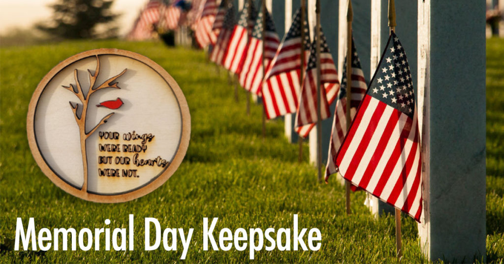 Pick Up Your FREE Memorial Day Keepsake at Vase Funeral Home