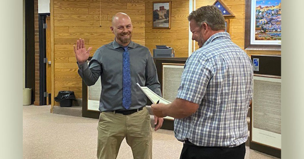 Dodson Sworn In As New GRPD Patrol Officer
