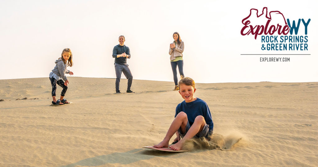 Surf the Sand Dunes With a NEW Sandboard from Sweetwater County Travel & Tourism