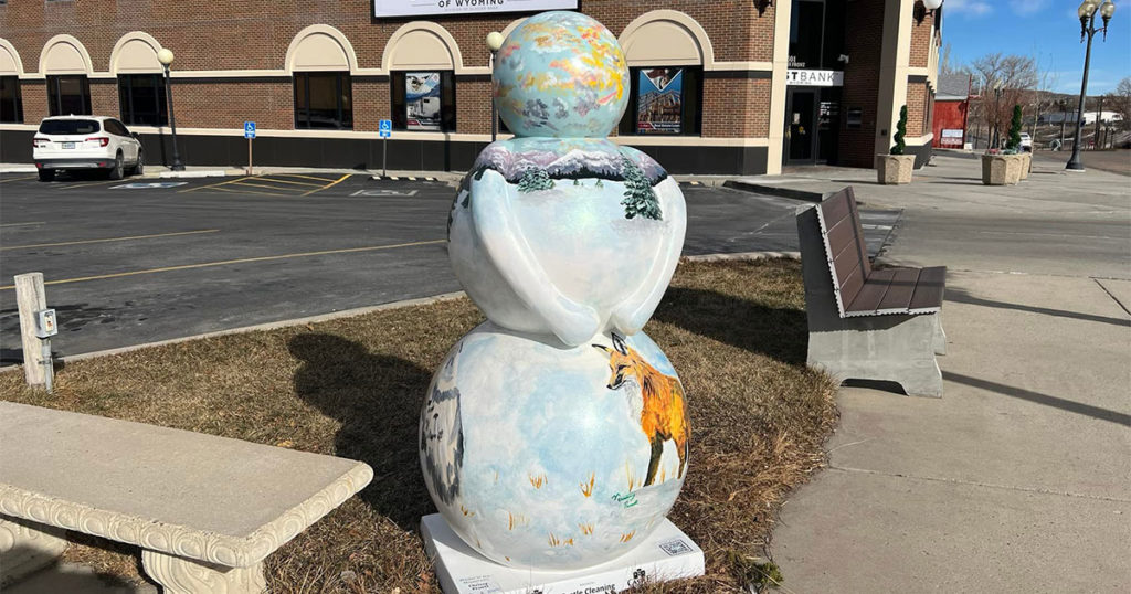 Snowman Stroll to Receive $3,000 Grant from Wyoming Cultural Trust Fund