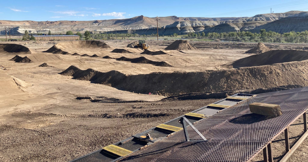 BMX Bike Track Nears Completion in Green River