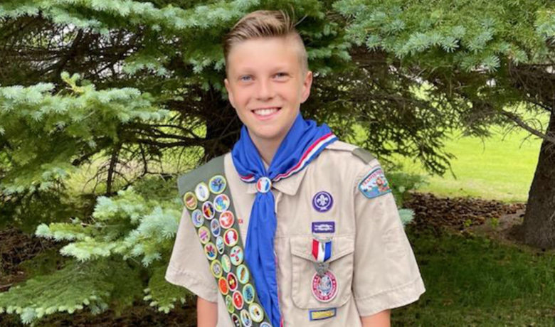 Boy Scout Koen Asper Received Eagle Scout Award