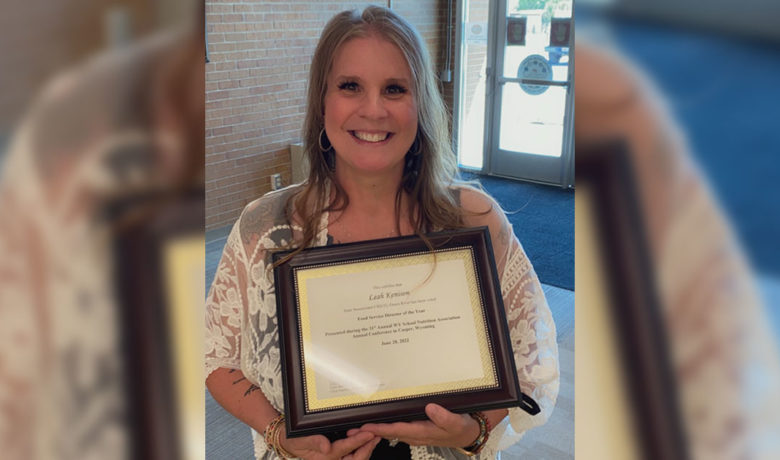 SCSD No. 2’s Leah Kenison Honored as Food Service Director of the Year