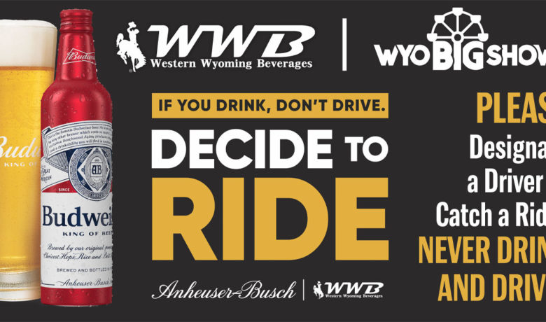 Western Wyoming Beverages Encourages Fairgoers to “Decide to Ride”