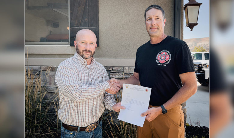 Rock Springs Firefighters Local 149 Endorse John Grossnickle for Sherriff