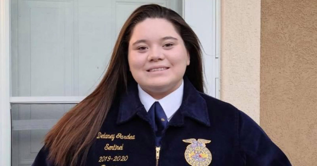 Green River’s Delaney Gardea Awarded National American FFA Degree