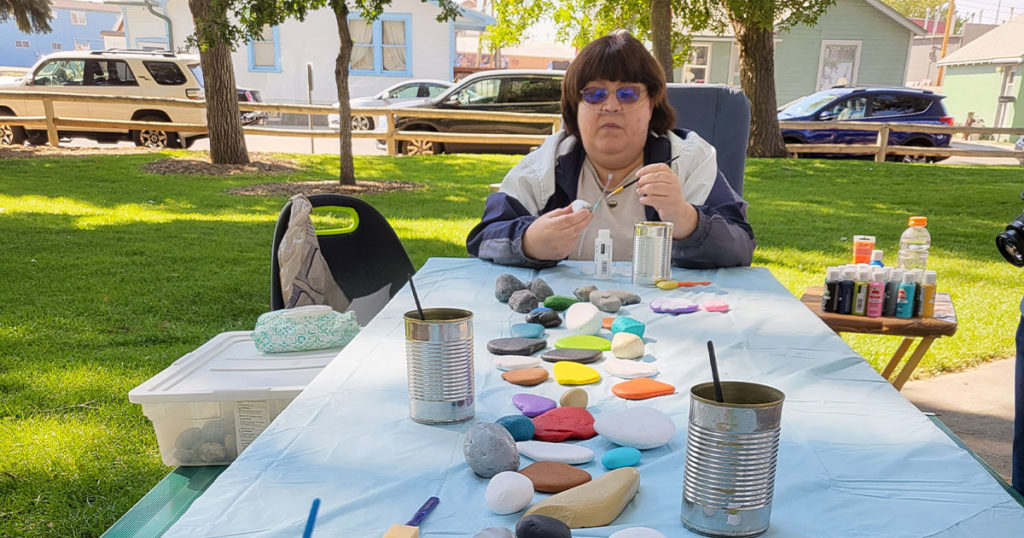 Residents Can Soon Enjoy New Downtown Kindness Rock Garden