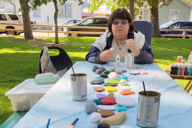 Residents Can Soon Enjoy New Downtown Kindness Rock Garden