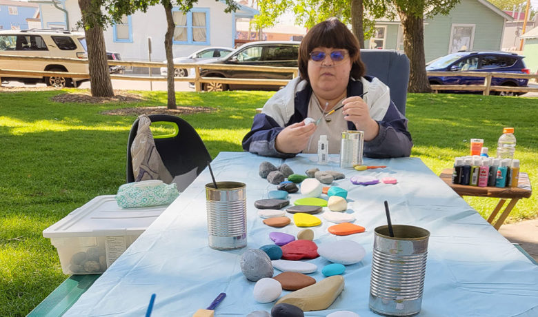 Residents Can Soon Enjoy New Downtown Kindness Rock Garden
