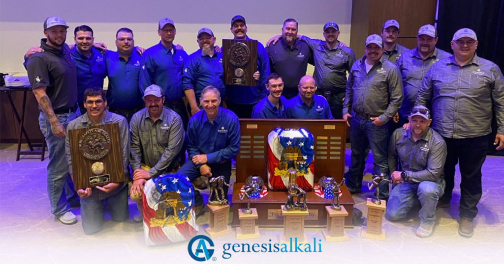 Genesis Alkali’s Mine Safety Rescue ‘Blue Team’ Named Top Competitor at International Competition