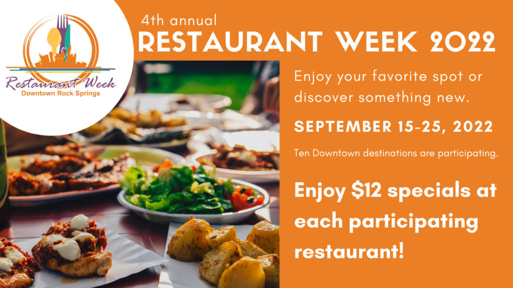 4th Annual Restaurant Week Set to Showcase Dining in Downtown Rock Springs