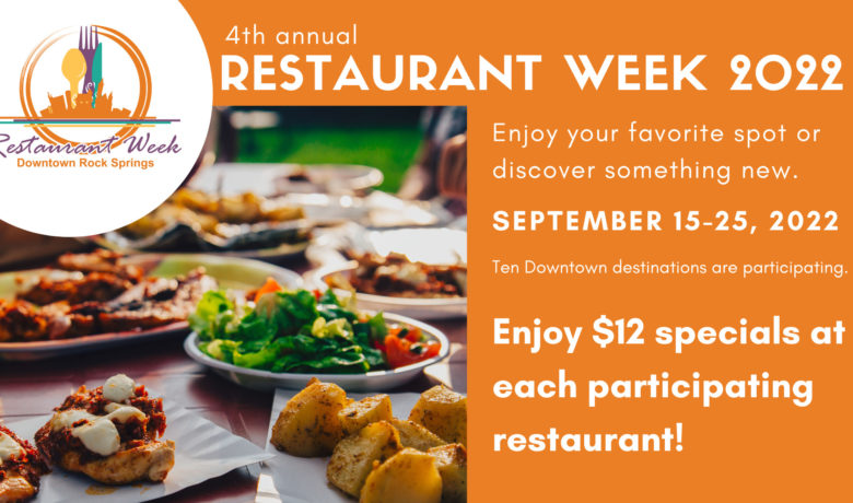 4th Annual Restaurant Week Set to Showcase Dining in Downtown Rock Springs