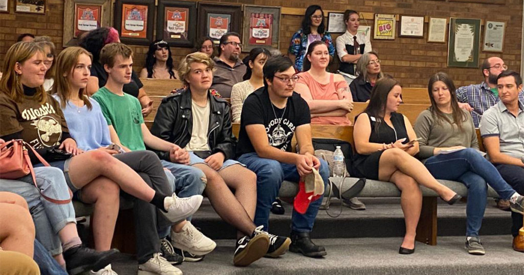 Local Theater Group Packs Council Chamber to Support Upcoming Production