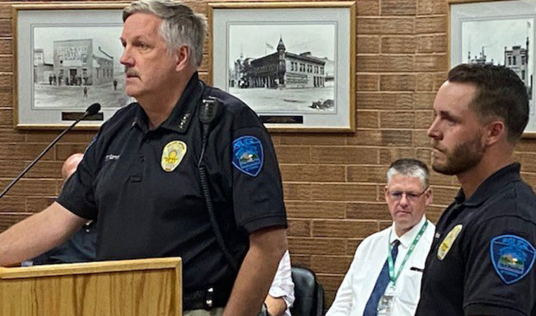 GR Council Honors Police Officer with Emergency Medical Service Award