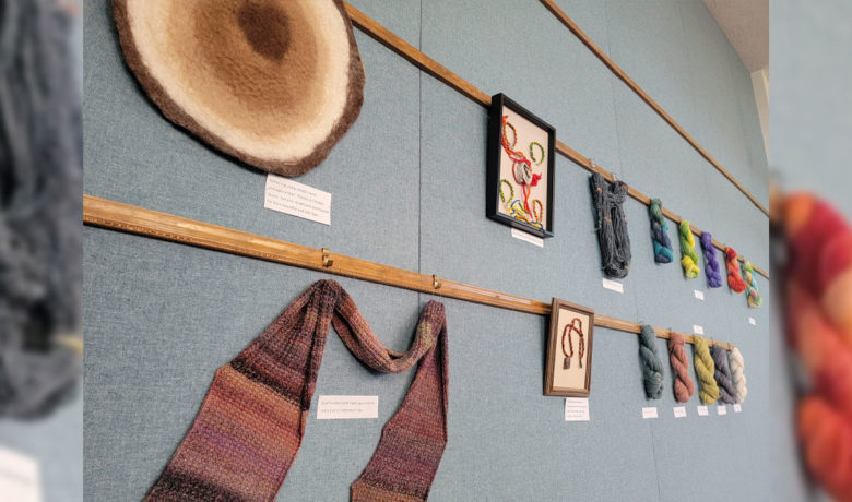 Fiber Arts Exhibit on Display at White Mountain Library