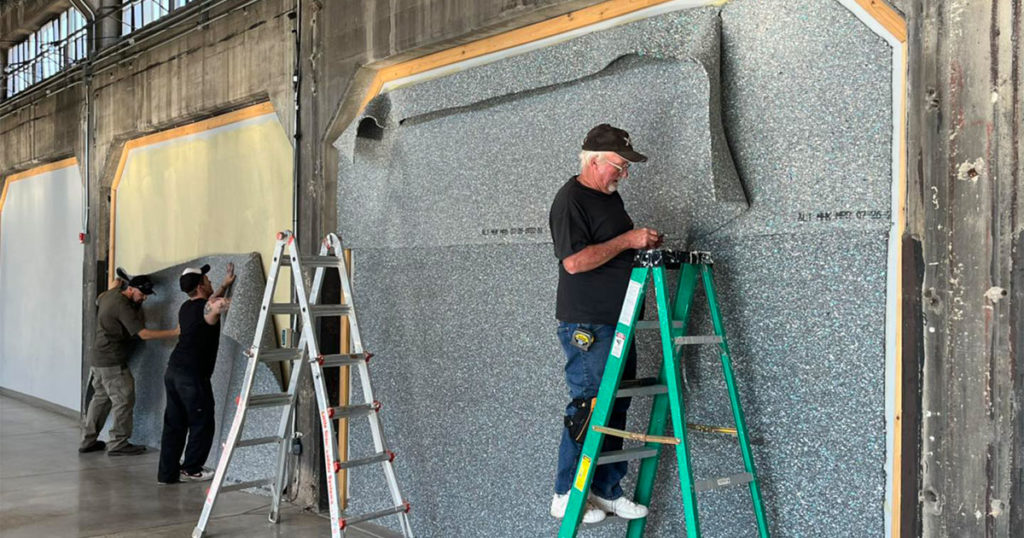 Bunning Hall Freight Station Receives Acoustic Upgrades