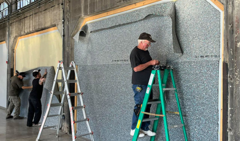 Bunning Hall Freight Station Receives Acoustic Upgrades